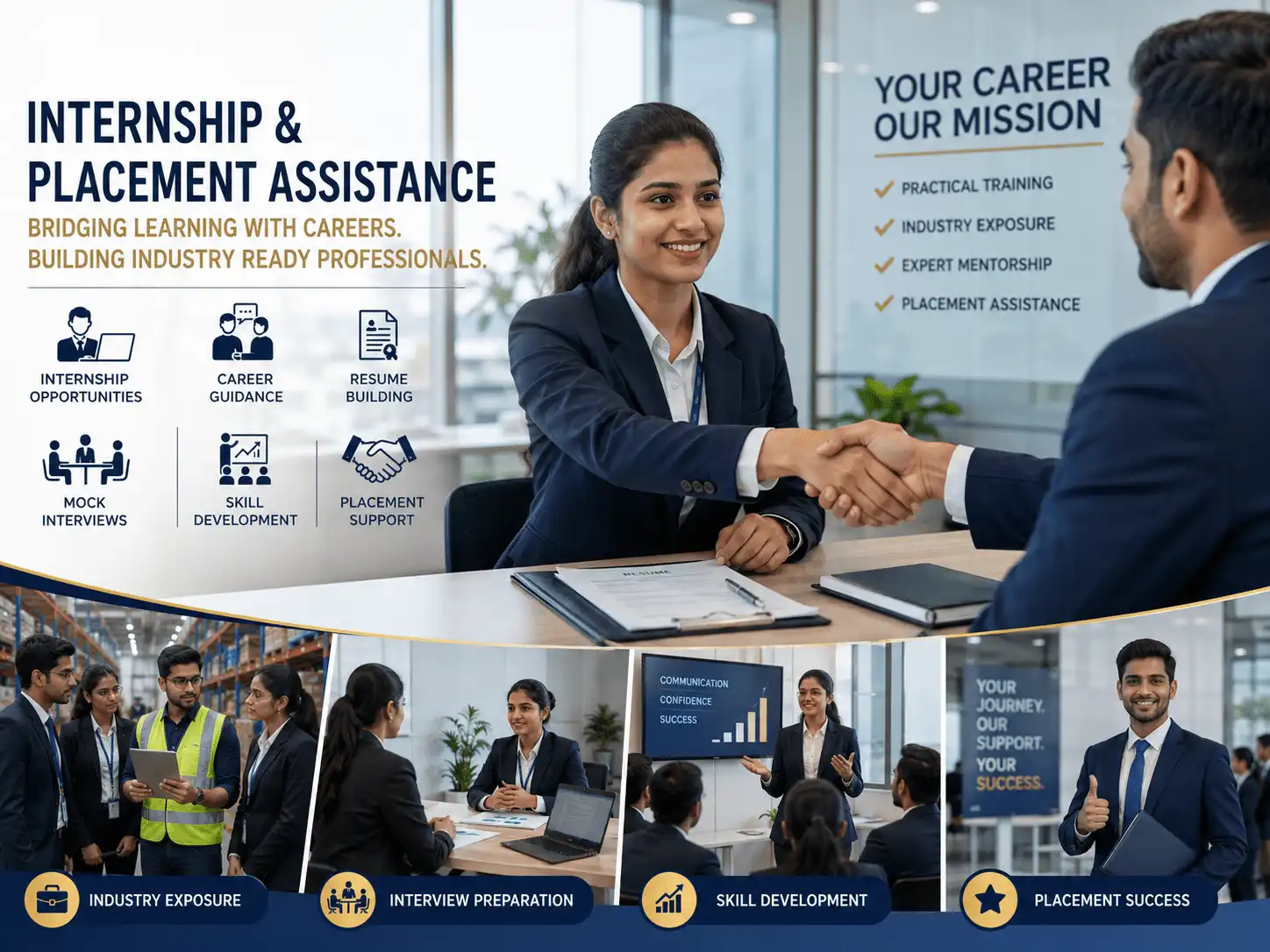 How Internship and Placement Assistance